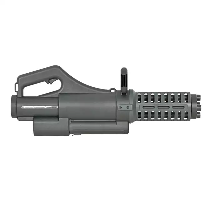 [Zestaw] Replika obrotowego miniguna WE23-SLBB Sportsline [ECHO1] + Akumulator Li-Po 1100mAh 11,1V 15/30C - T-connector [VB] + Kompaktowa ładowarka LIPO B3Pro