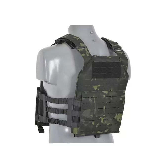 [Zestaw] Kamizelka Assault Plate Carrier Laser-Cut Buckle Up z ładownicą na magazynki AR/AK - MB [8Fields] + Duża ładownica Laser-Cut ogólnego przeznaczenia - MB [8FIELDS] + Panel Buckle Up Laser-Cut na 6 magazynków AR15/AK - MB [8Fields]