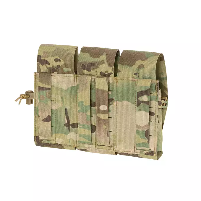 Triple Pouch for 6 AR15 Magazines, Laser Cut - Multicamo [8FIELDS]