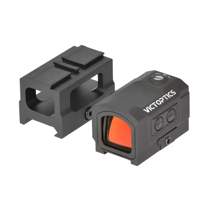 [Zestaw] Replika karabinka B&amp;T APC 556 ETU - Black [ASG] + Kolimator VictOptics SRD 1x18x20 VOD Red Dot [Vector Optics]
