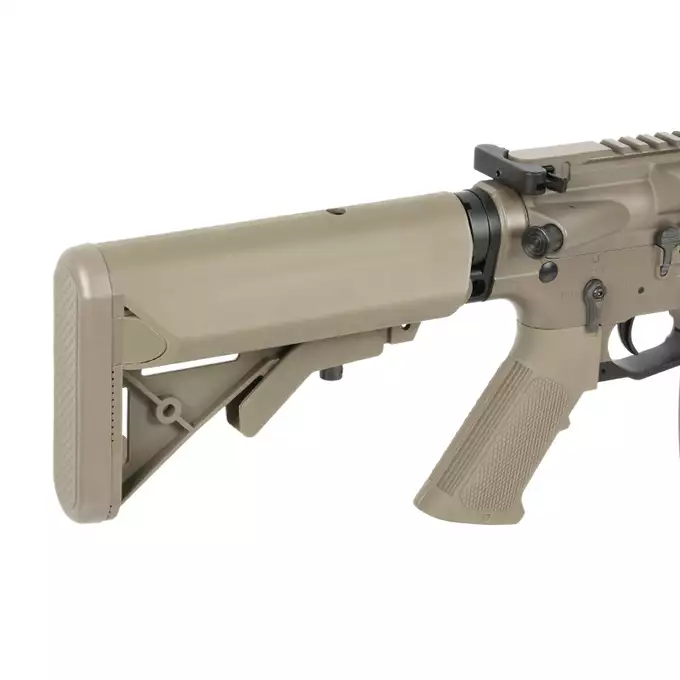 [Zestaw] Replika airsoftowa WE13 DSG 9,5" M4/AR-15, 50 RPS, ETU - Black [WELL PRO] + Magazynek Stanag M4/AR Mid-cap 90 kulek [WELL PRO]