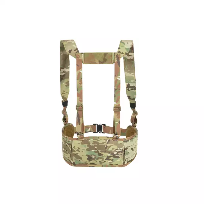Patrol Tactical Belt with Suspenders MOLLE, Laser Cut - Multicamo [8FIELDS]