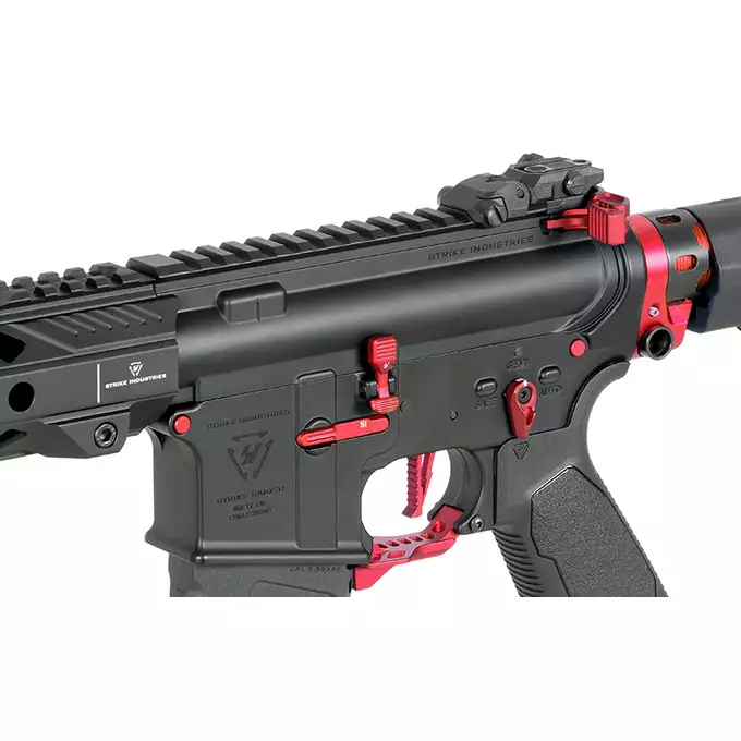 Strike industries 10" Raiders SBR AEG Rifle - Red [EMG]
