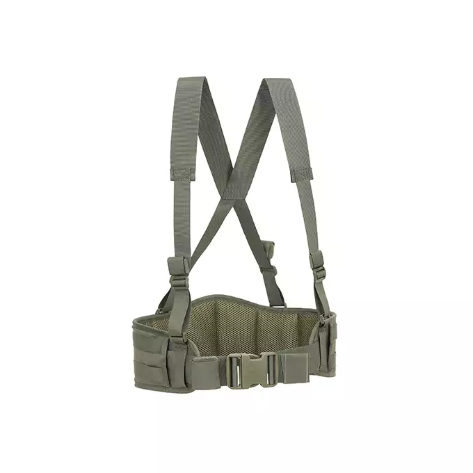 Padded patrol belt with suspenders - Ranger Green [8FIELDS]