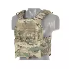 QRF Plate Carrier Laser-Cut Buckle Up with AR15/AK Magazine Pouch - Multicamo [8FIELDS]