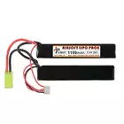 [Zestaw] Replika pistoletu maszynowego MP40 Full Metal AEG - Black [AGM] + Akumulator Li-Po 1100mAh 7,4V 20C [IPower] + Ładowarka V3+ do akumulatorów LiPo/LiFe [IPower]