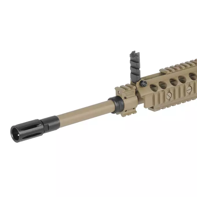 [Zestaw] Replika Airsoftowa EC-901 Edycja Advanced (ulepszony gearbox) - Dark Earth [E&amp;C] + Akumulator Li-Po 1200mAh 11,1V 20C - Deans [IPower] + Kompaktowa ładowarka LIPO B3Pro