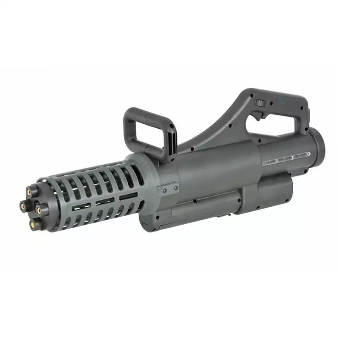 [Zestaw] Replika obrotowego miniguna WE23-SLBB Sportsline [ECHO1] + Akumulator Li-Po 1100mAh 11,1V 15/30C - T-connector [VB] + Kompaktowa ładowarka LIPO B3Pro