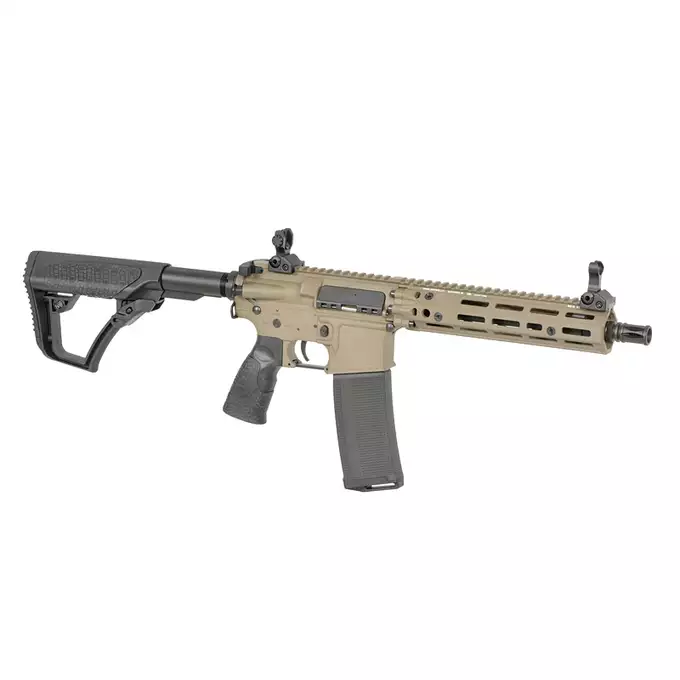 [Zestaw] Replika Daniel Defense MK18 RIII 10.3" Eshooter ETU, GEN-2 - TAN [EMG] + Ładowarka V3+ do akumulatorów LiPo/LiFe [IPower] + Akumulator Li-Po 1100mAh 11,1V 20C - Deans [IPower]