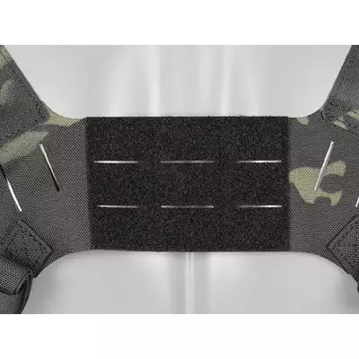 Chest Rig with Two Pouches for 6 AR / AK Magazines, Laser Cut - Multicamo Black [8FIELDS]