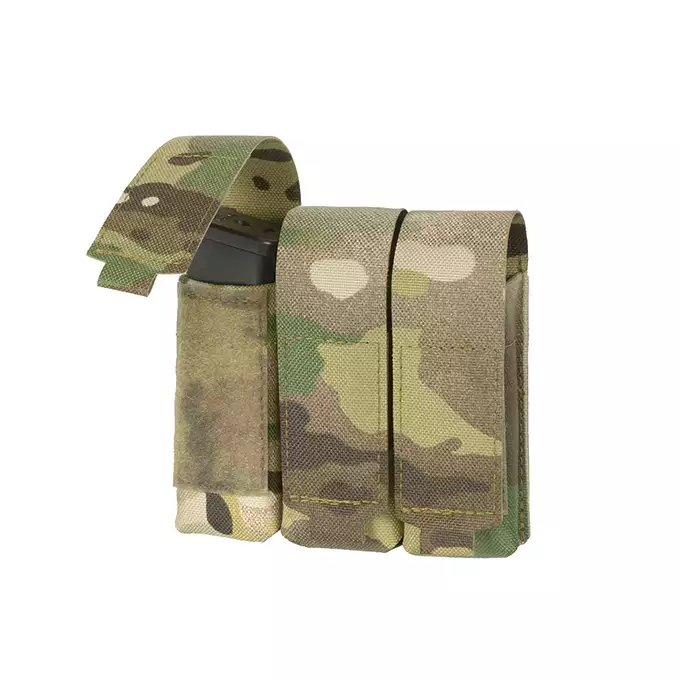 [Zestaw] Pas taktyczny Laser-Cut - M - Multicamo [8Fields] + Potrójna ładownica pistoletowa Laser-Cut z klapą - Multicamo [8Fields] + Horyzontalna ładownica generalnego użytku Laser-Cut - Multicamo [8Fields]