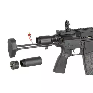 Daniel Defense DDM4 PDW SBR ESHOOTER ETU Replica - Black [EMG]