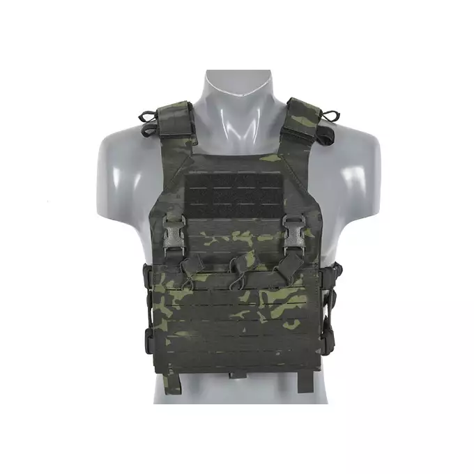 [Zestaw] Kamizelka Assault Plate Carrier Laser-Cut Buckle Up z ładownicą na magazynki AR/AK - MB [8Fields] + Duża ładownica Laser-Cut ogólnego przeznaczenia - MB [8FIELDS] + Panel Buckle Up Laser-Cut na 6 magazynków AR15/AK - MB [8Fields]