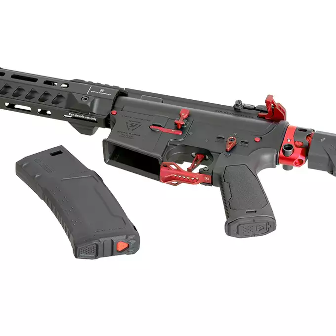 Strike industries 10" Raiders SBR AEG Rifle - Red [EMG]