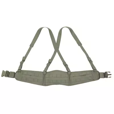 Patrolowy pas taktyczny z szelkami - Ranger Green [8FIELDS]
