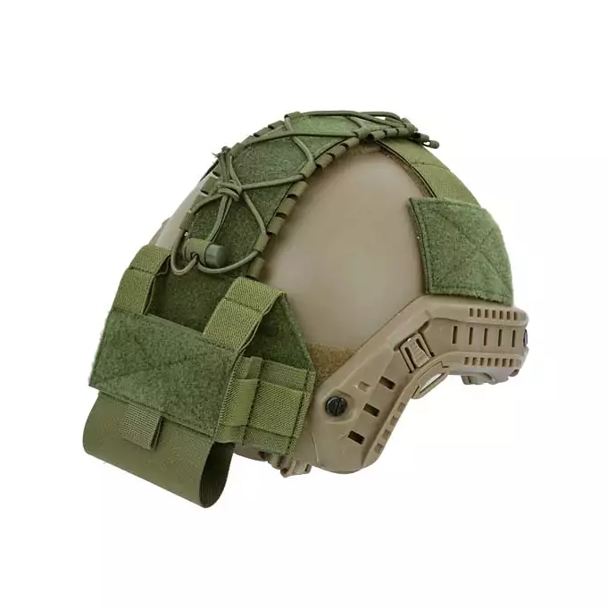 Laser-Cut Helmet Accessory Pouch - Olive [8FIELDS]