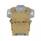 [Zestaw] Kamizelka Recon Plate Carrier Laser-Cut Buckle Up z ładownicą na magazynki AR/AK - COYOTE [8Fields] + Duża ładownica Laser-Cut ogólnego przeznaczenia - Coyote [8FIELDS] + Panel Buckle Up Laser-Cut na 6 magazynków AR15/AK - Coyote [8Fields]