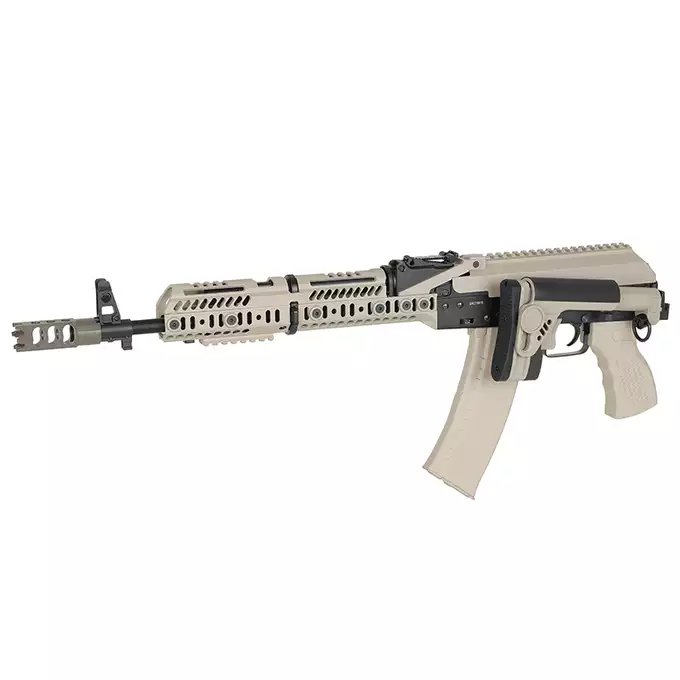 CM.113A AK74 Tactical Rifle Eshooter, GEN-2 - TAN [CYMA Platinum]