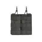 Otwarta podwójna ładownica na magazynki 5.56 - Multicamo Black [8FIELDS]