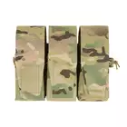 Triple Pouch for 6 AR15 Magazines, Laser Cut - Multicamo [8FIELDS]