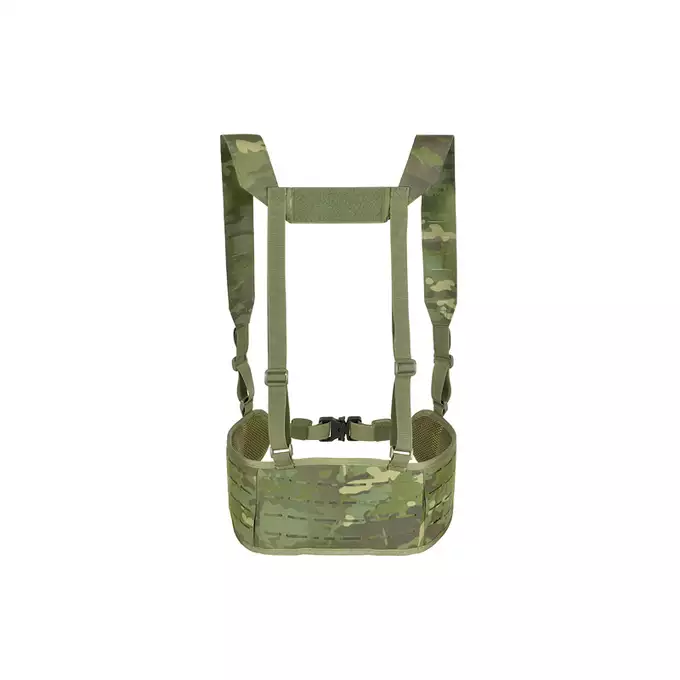 Patrol Tactical Belt with Suspenders MOLLE, Laser Cut - Multicamo Tropic [8FIELDS]