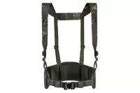 Patrol Tactical Belt with Suspenders MOLLE, Laser Cut - MB [8FIELDS]
