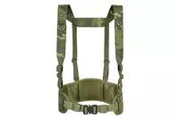 Patrol Tactical Belt with Suspenders MOLLE, Laser Cut - MT [8FIELDS]