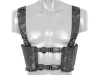 Chest Rig with Two Pouches for 6 AR / AK Magazines, Laser Cut - MB [8FIELDS]