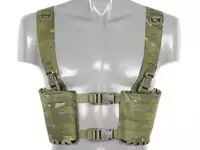 Chest Rig with Two Pouches for 6 AR / AK Magazines, Laser Cut - MT [8FIELDS]