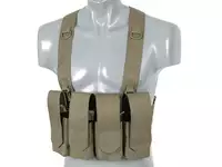 Chest Rig Laser-Cut with AR/AK Pouches - Ranger Green [8Fields]