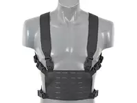 Lightweight Laser-Cut Chest Rig - Black [8FIELDS]