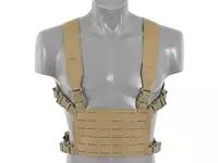 Lightweight Laser-Cut Chest Rig - Tan [8FIELDS]