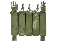 MP5 5-Magazine Pouch, Buckle-Up, Laser-Cut - Multicamo Tropic [8FIELDS]