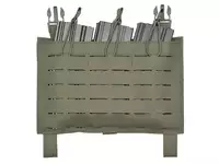 Panel Buckle Up Low Profile na 3 magazynki AR15 / AK, Laser-Cut - Ranger Green [8FIELDS]