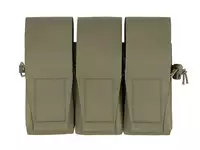 Triple Pouch for 6 AR15 Magazines, Laser Cut - Ranger Green [8FIELDS]