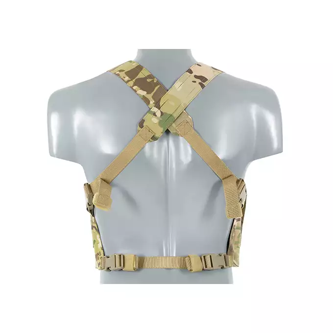 [Zestaw] Kamizelka Chest-rig Laser-Cut z ładownicami AR/AK - Multicamo [8Fields] + Ładownica na radio Laser Cut - Multicamo [8FIELDS] + Pojedyncza ładownica pistoletowa Laser-Cut z klapą - Multicamo [8Fields]
