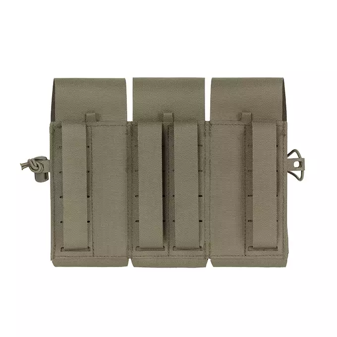 Triple Pouch for 6 AR15 Magazines, Laser Cut - Ranger Green [8FIELDS]