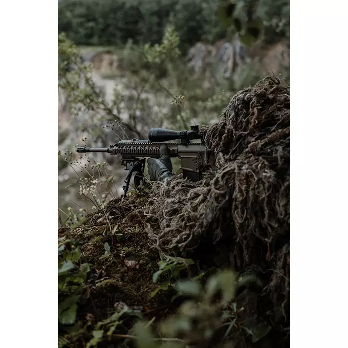 [Zestaw] Replika Airsoftowa EC-901 Edycja Advanced (ulepszony gearbox) - Dark Earth [E&amp;C] + Akumulator Li-Po 1200mAh 11,1V 20C - Deans [IPower] + Kompaktowa ładowarka LIPO B3Pro