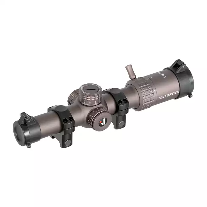 [Zestaw] Luneta VICTOPTICS S6 1-6X24 - COYOTE FDE [Vector Optics] + Jednoczęściowy podwyższony montaż Picatinny 30mm 1.97in [Vector optics]