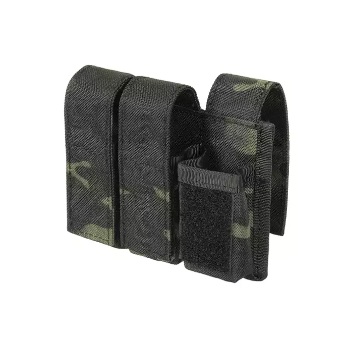 Potrójna ładownica na granaty 40mm - Multicamo Black [8FIELDS]