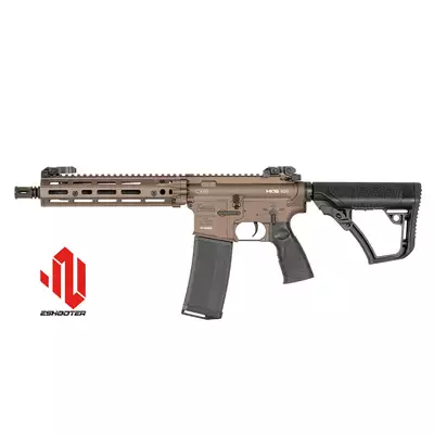 Replika Daniel Defense MK18 RIII 10.3" Eshooter ETU, GEN-2 - FDE [EMG]