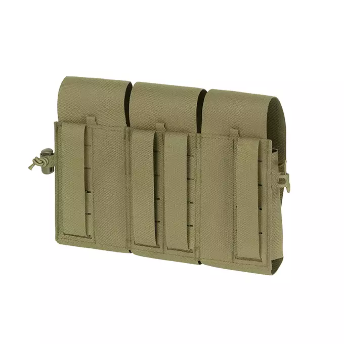 Triple Pouch for 6 AR15 Magazines, Laser Cut - Olive [8FIELDS]