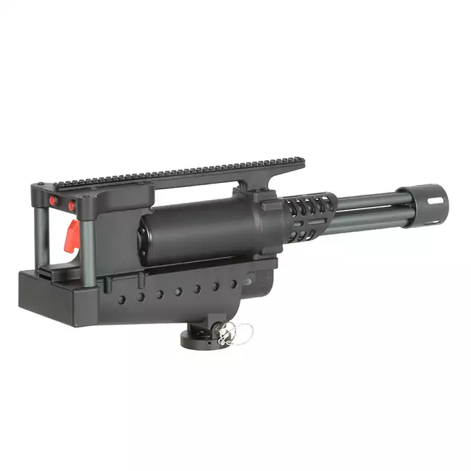 [Zestaw] Replika obrotowego miniguna WE23-H [WELL] + Akumulator Li-Po 1100mAh 11,1V 15/30C - T-connector [VB]