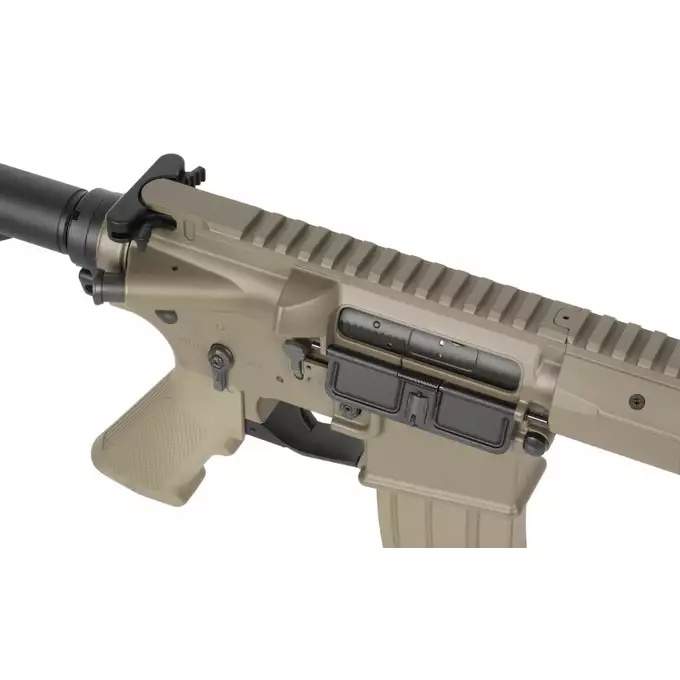 [Zestaw] Replika airsoftowa WE13 13" M4/AR-15, 30 RPS, ETU - TAN [WELL PRO] + Magazynek Stanag M4/AR Mid-cap 90 kulek [WELL PRO]