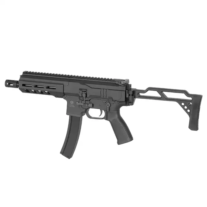 [Zestaw] Replika pistoletu maszynowego M924 DMP-9 ETU Wireless [DE] + Kolimator Frenzy-X 1x19x26 SM Multi-Reticle Red [Vector Optics]