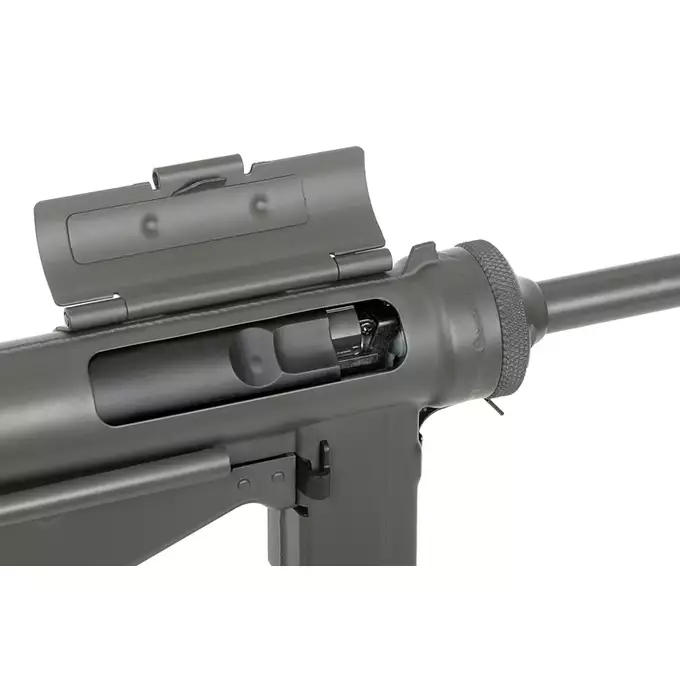 [Set] SW-06 M3A1 Grease Gun rifle - Full Metal [Snow Wolf] + V3+ Charger for LiPo/LiFe 2S/3S [IPower] + Battery Li-Po 1100mAh 7,4V 20C [IPower]