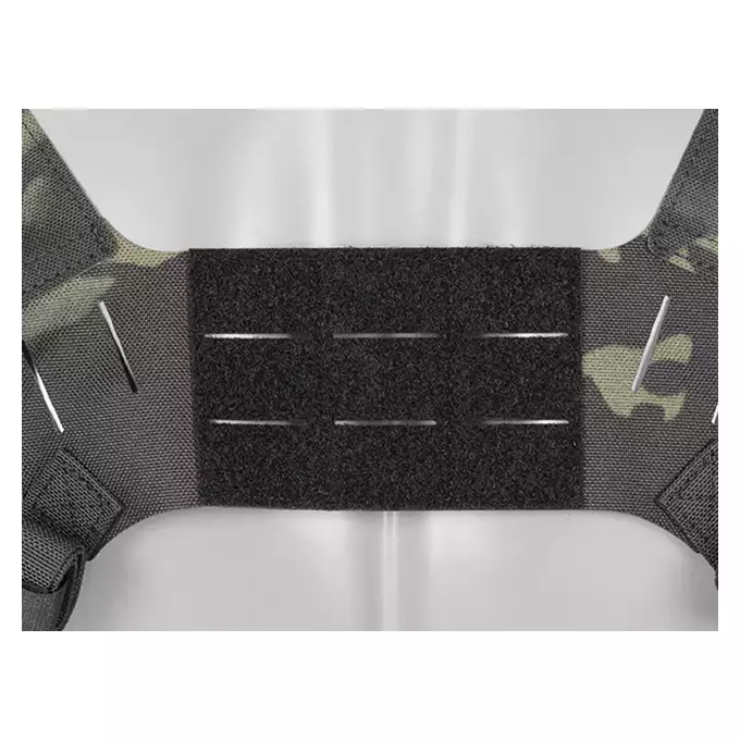 Chest Rig with Two Pouches for 6 AR / AK Magazines, Laser Cut - Multicamo Black [8FIELDS]