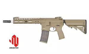 Noveske 10.5" Gen III Shorty 300BLK AEG Rifle  Eshooter ETU, GEN-2 - Tan [EMG]