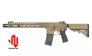 Réplique Carabine Noveske 13.7" Gen III INFIDEL Eshooter ETU, GEN-2 - FDE [EMG]