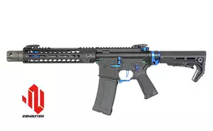 Strike industries 10" Raiders SBR AEG Rifle, GEN-2 - Blue [EMG]